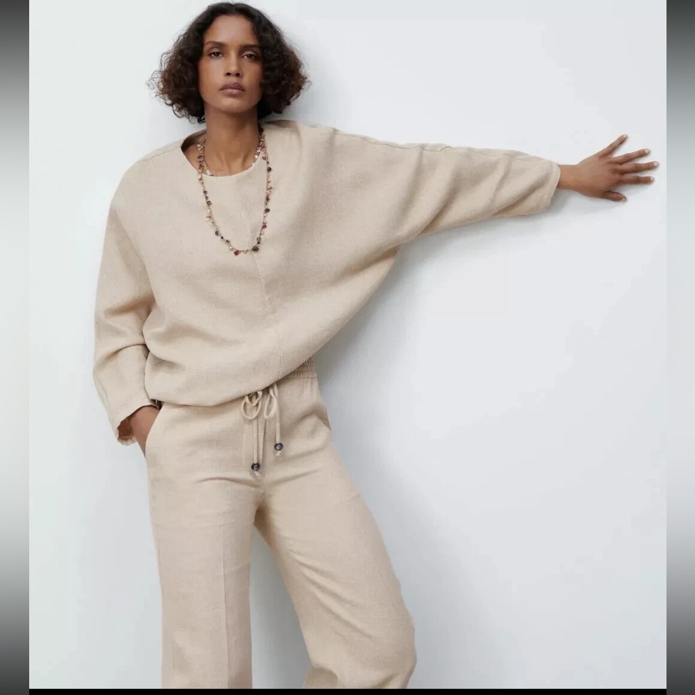 Zara Tan Pantsuit - Picture 2 of 16